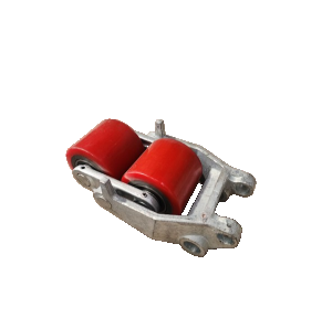Forcelift Caster Wheel PU With Bracket 70X80mm For Hydraulic Pallet Capacity 3 Ton
