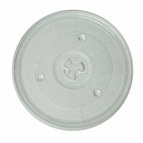 Plate For Microwave Rotating Baking Glass 11 Inch