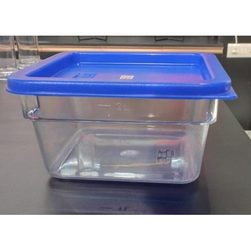 Kenford Storage Container  SQC 2 Plastic 2 ltr Size 7x7x3.75 inch