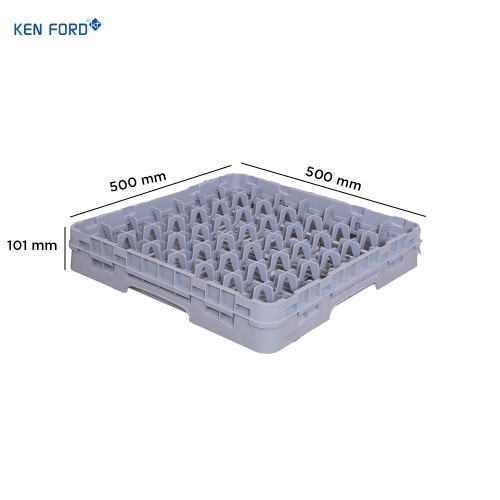 Kenford Glass Rack Base BR-0149 49 Compartment 500 X 500 X 101 mm