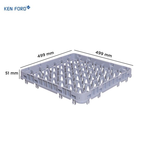 Kenford Glass Rack Extender ET-49 49 Compartment 499 X 499 X 51 mm