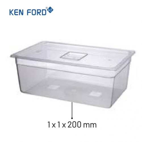 Kenford GN Pans GN-11200 Trans. 25.6 Ltr Size 1/1x200 MM