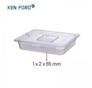 Kenford GN Pans GN-1265 Trans. 3.9 Ltr Size 1/2x65 MM