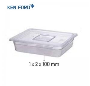 Kenford GN Pans GN-12100 Trans. 5.9 Ltr 1/2x100 MM
