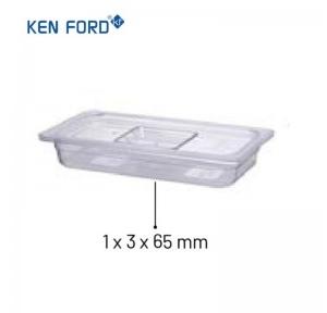 Kenford GN Pans GN-1365 Trans. 1/3x65 MM Size 2.5 Ltr