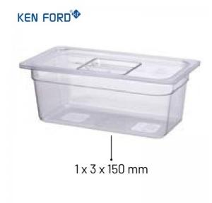 Kenford GN Pans GN-13150 Trans.  1/3x150 MM Size 5.3 Ltr