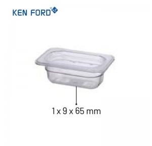 Kenford GN Pans GN-1965 Trans. Plastic Size 0.57 Ltr 1/9x65 MM