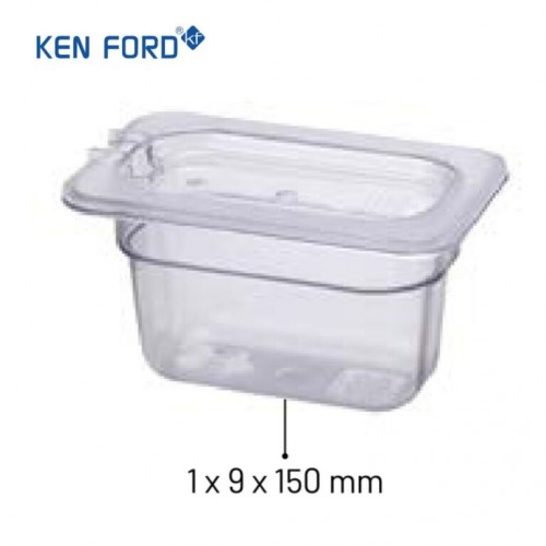 Kenford GN Pans GN-19150 Trans. Plastic Size 1.4 Ltr