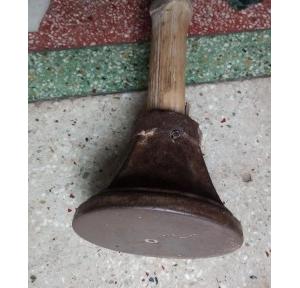 Rammer Hand Earth 5 Kg With 4 Feet Bamboo Stick