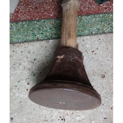 Rammer Hand Earth 5 Kg With 4 Feet Bamboo Stick