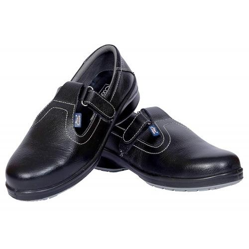 Allen Cooper Safety Shoes AC-1197 For Women Black Double Density Size: 5 No