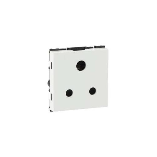 ABB Socket IIK20306 BL 2M IVIE White 1SYK100001A1028 6A 3 Pin