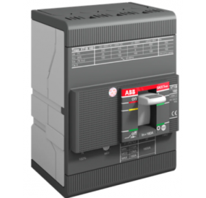 ABB MCCB 1SDA067409R1 Tmax XT1 125A 4 Pole 25 kA, Adjustable O/L & Fixed S/C Settings Thermal Magnetic Trip Unit TMD