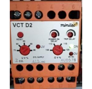 Minilec Relays VCT D2 Voltage Monitoring