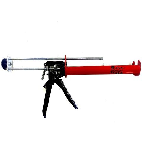 Jon Bhandari tools Caulking Gun  Heavy Duty Double Barrel Dual Steel Silicone Sealant Applicator