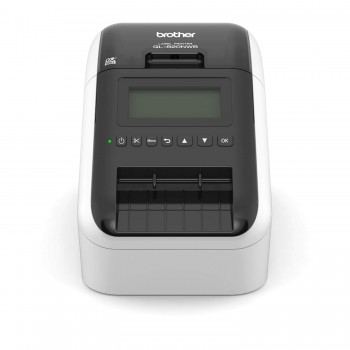 Brother Label Printer QL-820NWB Professional High-Speed Wireless Printing Dual-Color Output Auto Cutter USB/Wi-Fi/Bluetooth Connectivity 300x600 DPI Mobile and PC Compatible