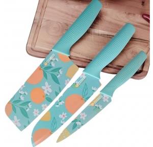 Knife Stainless Steel Professional Kitchen Pack of 3