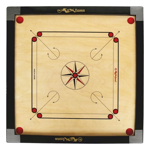 Carrom Board Full Size 33 x 33 Inch Border Thickness 2 Inch