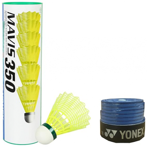 Yonex Shuttlecock Mavis 350 Nylon Pack of 6