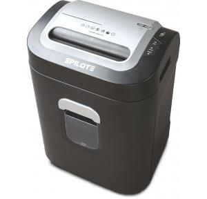 Pilot Paper Shredder Machine 15CC Paper, CD and Credit Card Cross Cut Shredder 15 Sheet Capacity 4x39 MM Cross Cut 26 Ltr Bin Auto Start/Stop Sensors