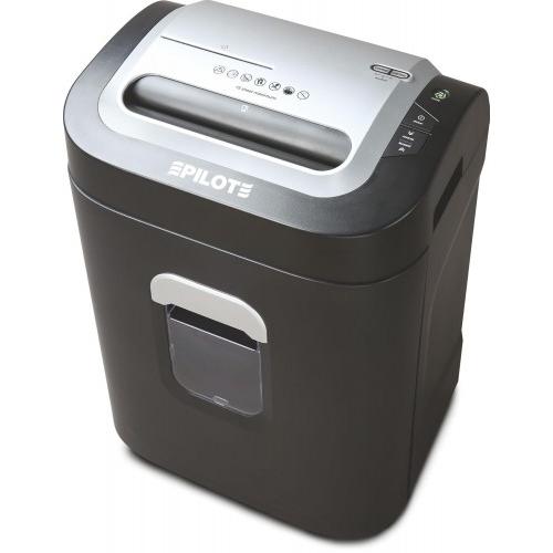 Pilot Paper Shredder Machine 15CC Paper, CD and Credit Card Cross Cut Shredder 15 Sheet Capacity 4x39 MM Cross Cut 26 Ltr Bin Auto Start/Stop Sensors