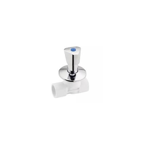 Astral Concealed Valve M0528013102 Aquarius UPVC Swept Type Chrome Plate Triangle 20MM Long