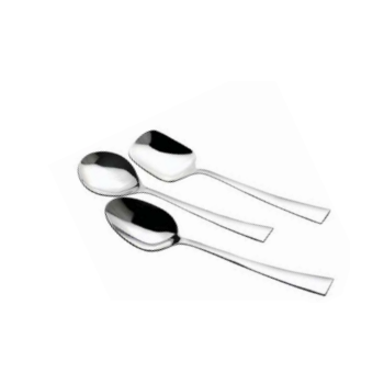FnS Dinner Spoon SLDS06H Slimline Colour - Silver Stainless Steel 20L x 10W Pack of 6