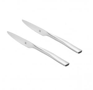 FnS Dinner Knife SLDK02H Slimline Colour - Silver Mirror Finish Stainless Steel 21 CM Pack of 2