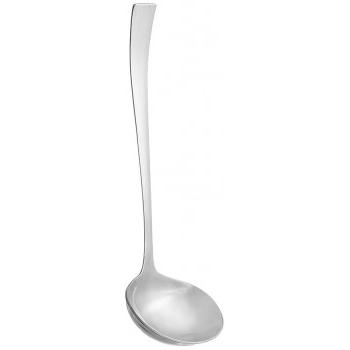 FnS Gravy Ladle SLGLL01H Slimline Mirror Finish Colour - Silver Large Stainless Steel 24 CM