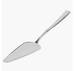 FnS Cake Server Spoon SLCRS01H Slimline Mirror Finish Colour - Silver Large Stainless Steel 24L x 4.8W CM
