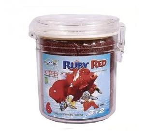 Jainsons Fish Food All Life Stages Aquadene Pellet Ruby Red Complete Nutritional Fish Food 500gm (1 Ltr)