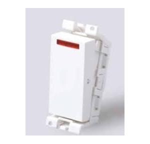 Honeywell Switch DW413SCW Blenze Plus 16AX One Way with Indicator Synthetic Chalk White