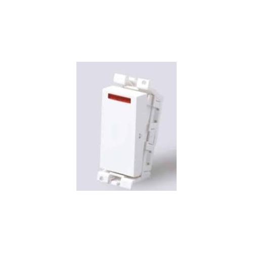 Honeywell Switch DW413SCW Blenze Plus 16AX One Way with Indicator Synthetic Chalk White