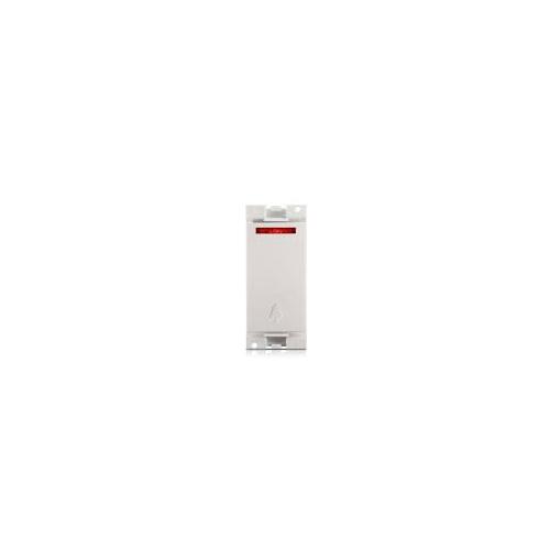 Honeywell Switch DW506SCW Blenze Plus 6A Bell Push With Indicator 1M Synthetic Chalk White