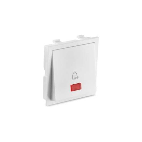 Honeywell Switch HW504WHI Horizon 6A Bell Push with Indicator 2M