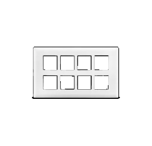 Honeywell Front Plate HW18VWHI Horizon 8 Module Vertical