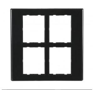 Honeywell Front Plate HW18VBLK Horizon 8 Module Vertical Finish : Jet Black