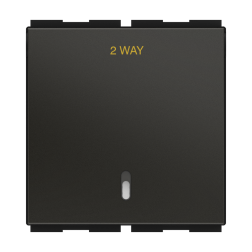 Honeywell Switch HW601GRY Horizon 6AX Two Way with Indicator - 2M  Finish : Magnesium Grey