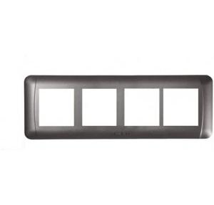 Honeywell Front Plate HW18HGRY Horizon 8 Module Horizontal Finish : Magnesium Grey