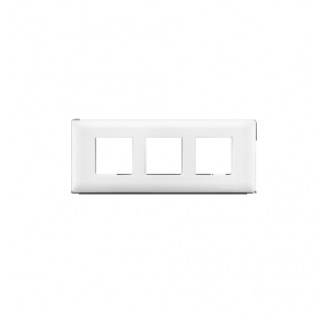 Honeywell MK EVO 6 Module Front Plate EW106WHI With Surface Box White