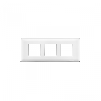 Honeywell MK EVO 6 Module Front Plate EW106WHI With Surface Box White