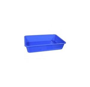 Aristo Tray Polypropylene Plastic Rectangular Shape Multipurpose Organizer L43xW31xH7.5 CM Blue