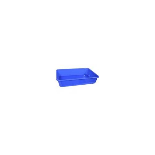 Aristo Tray Polypropylene Plastic Rectangular Shape Multipurpose Organizer L43xW31xH7.5 CM Blue
