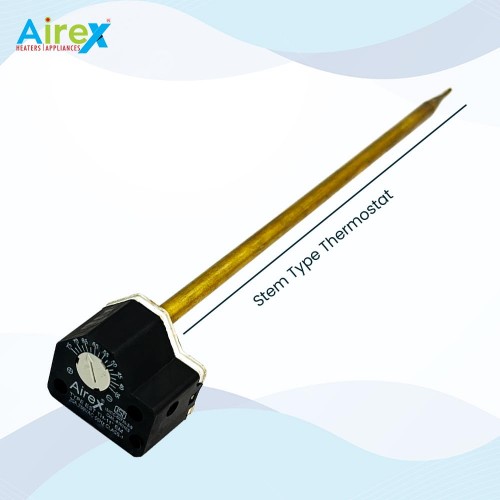 Airex Thermostat 4 Inch 5 to 75 Degree 20A 250V