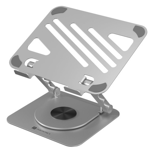 Portronics Laptop Tabletop Stand My Buddy K3 Portable Foldable & Adjustable for Laptops Up to 15.6 Inches ?27 x 22.5 x 5 CM