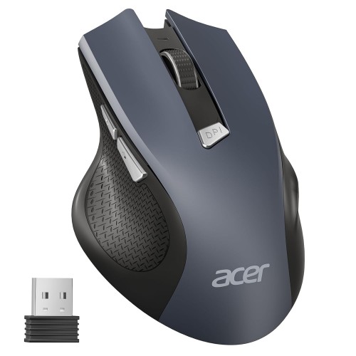 Acer  Wireless Mouse OMR266 6 Buttons 1600 DPI Adjustable with 2.4GHz USB Receiver