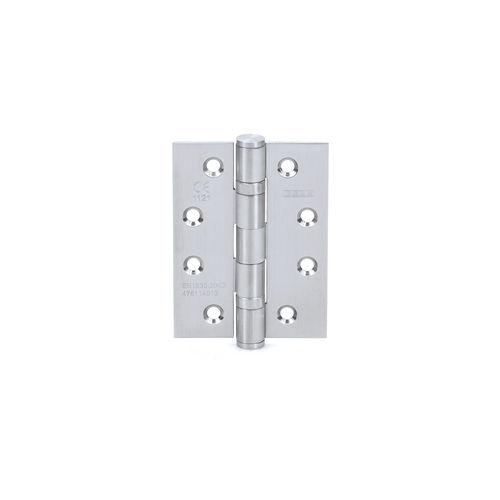 Geze Two Ball Bearing Flat Button Hinge With Screws No.8 x 32mm For Wooden Doors Size : 4