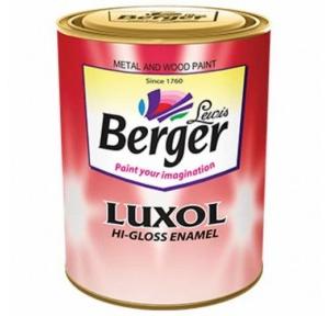 Berger Paint Enamel 1 Ltr Phiroza Blue