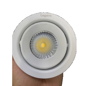 Legero LED Downlight Opal Round 12W 220VAC 50Hz For Indoor 6000K Cool White