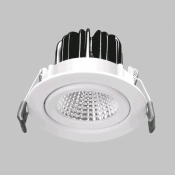 Legero LED Downlight Opal Round 12W 220VAC 50Hz For Indoor 6000K Cool White